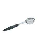 Vollrath 6422420 4 oz Heavy Duty Black Handle Portion Control Perforated Spoodle