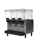 Vollrath VBBD3-37-F Refrigerated Beverage Dispenser 3 Bowl Fountain Spray | 3 x 3.17 gal Bowls