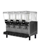 Vollrath VBBD4-37-S Refrigerated Beverage Dispenser 4 Bowl Stirring Paddle | 4 x 3.17 gal Bowls