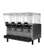 Vollrath VBBD4-37-F Refrigerated Beverage Dispenser 4 Bowl Fountain Spray | 4 x 3.17 gal Bowls