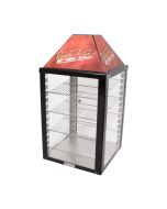 4 Shelf Heated Food Display Case Merchandiser