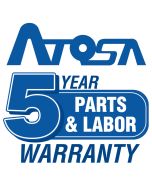 5 Year Parts and Labor Warranty