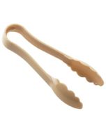 Cambro Scallop Grip Serving Tong, 6" Beige | 6TGS133