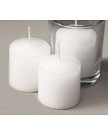 Bulk White Votive Candles - 10 Hour Burn (Pack of 72)