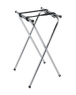 Chrome Tray Stand, 37" High        