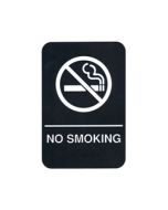Sign 6x9" No Smoking Braille       