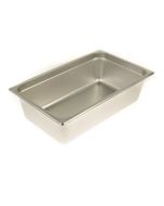 Winco SPJL-106 Anti-Jam Full Size Stainless Steel Steam Table Pan, 6" Deep    
