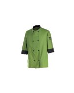 Chef Revival Chef Jacket, 3/4 Sleeve, X-Large, Mint Green