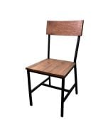 Oak Street Timber Series Dining Chair | Reclaimed Wood Seat & Back