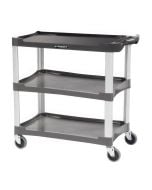 Lakeside 2503 Bussing Cart, 3 Shelves, 300 lb Capacity