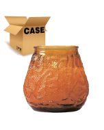 Amber Table Candle for Bars & Restaurants - 75 Hour Burn (Case of 12)