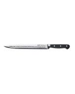 Winco KFP-101 10" Acero Slicer Knife w/ Granton Edge