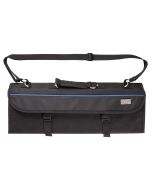 11-Compartment Knife Bag | Black Polyester