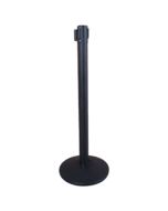 Stanchion 36" Crowd Control Barrier Post with 6.5" Belt