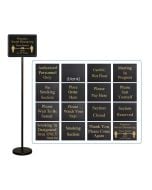 Hostess Sign Set | 16 Messages Included | 60"H