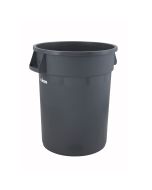 Winco PTC-44G 44 Gallon Trash Receptacle | Gray