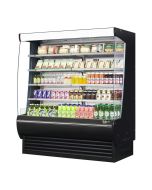 Turbo Air TOM-72DXB-N 68-3/4"W Extra Deep Vertical Open Display Merchandiser 34.1 cu. ft.