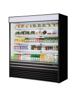 Turbo Air TOM-72EB-N 72"W Vertical Air Curtain Open Display Merchandiser 37.1 cu. ft.