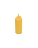 Yellow 16 oz Mustard Squeeze Bottle Dispenser