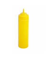 Wide Mouth Squeeze Bottle - Mustard