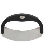 Mezzaluna Single Blade Food Cutter with Stainless Steel Blade