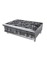 Vollrath HPG6-36 36" Gas Countertop Hot Plate 6-Burner