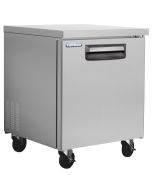Single Solid Door Undercounter Refrigerator 27 Inch 7Cu.Ft. - VUR27