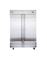 Volition EBF2X-SS Two Solid Door Two Section Reach-In Upright Freezer | 54"