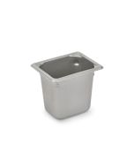 Vollrath Super Pan V 1/8 Size Steam Table Pan 5-1/2" Deep 22 Gauge 300 Stainless Steel
