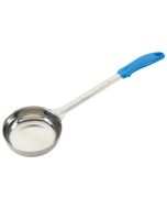 Winco FPS-8 8 oz Solid Food Portioner | Blue Handle