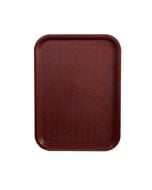 14" x 18" Fast Food & Cafeteria Service Tray | Burgundy