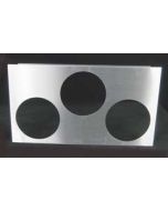 Vollrath Adapter Plate W/(3) 6-1/2" Opening