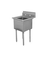 Advance Tabco FE-1-1812 1 Compartment Commercial Sink (23" Wide)