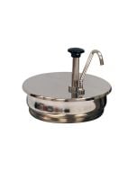 Winco 56752 Stainless Steel Condiment Pump, for 7 QT Inset Pan