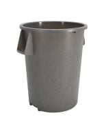 Carlisle 84105523 Bronco Waste Bin Trash Container | 55 Gal, Grey