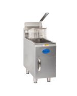 Globe GF15PG 15 lb. Countertop Gas Fryer | Propane Gas