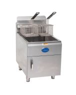Globe GF30G 30 lb. Countertop Gas Fryer | Natural Gas
