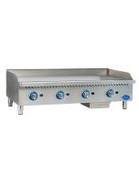 Globe GG48G 48" 4-Burner Gas Griddle w/ Manual Control | Natural Gas