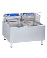 Globe PF32E 32 lb. Electric Countertop Fryer 208/240V