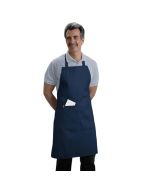 Full-length Bib Apron, Navy        