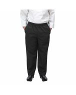 Relaxed Fit Chef Pants | Black | XL