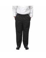 Relaxed Fit Chef Pants | Black | Large