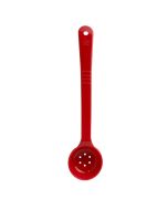 Thunder PLPSL020RD High Heat 2 oz. Long Perforated Spoon Red