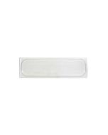Food Pan Cover, 1/2 Size Long, Clear