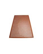 Kitchen Floor Mat, 3' X 5' X 1/2" Red | Beveled Edges