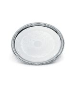 Vollrath Classic Round Serving Tray, Chrome