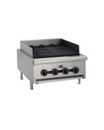 Wells HDCB-2430G 24" Charboiler Natural Gas 4 Burner
