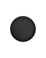Winco TFG-14K 14" Round Deluxe Tray | Black