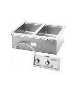 Wells MOD-200TDM Top-Mount Electric Food Warmer Built-In 2 Opening