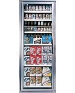 1 Glass Door Set for Convenience Store Display Coolers (30" x 72" each)